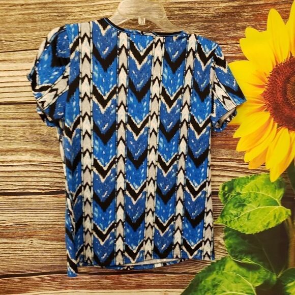 Mandy Evens silver beads scoop neck Pre-owned - Picture 2 of 4